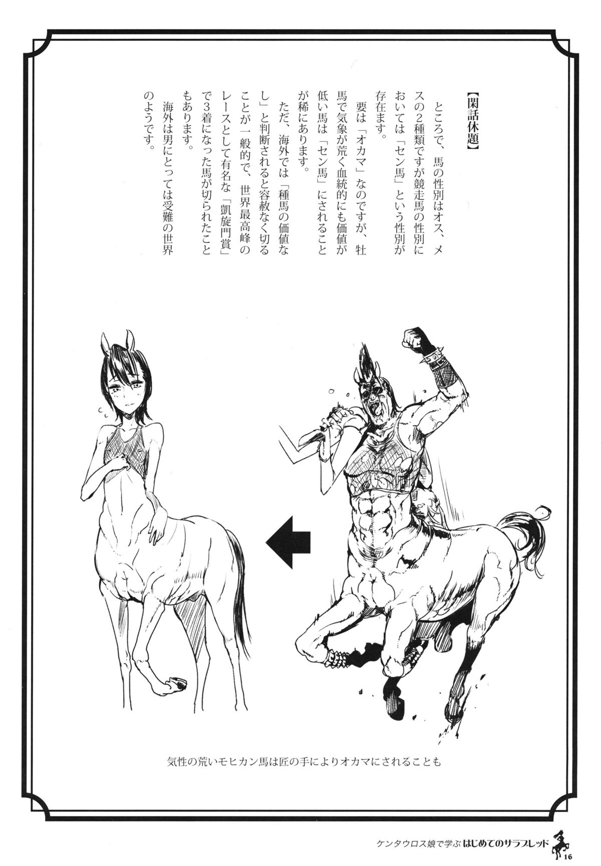Centaur Musume de Manabu Hajimete no Thoroughbred - Page 15