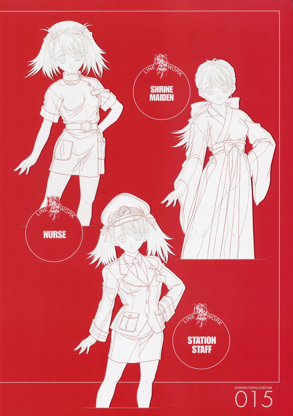 ANGELIUM -ときめきlove god- 原画集 - Page 15