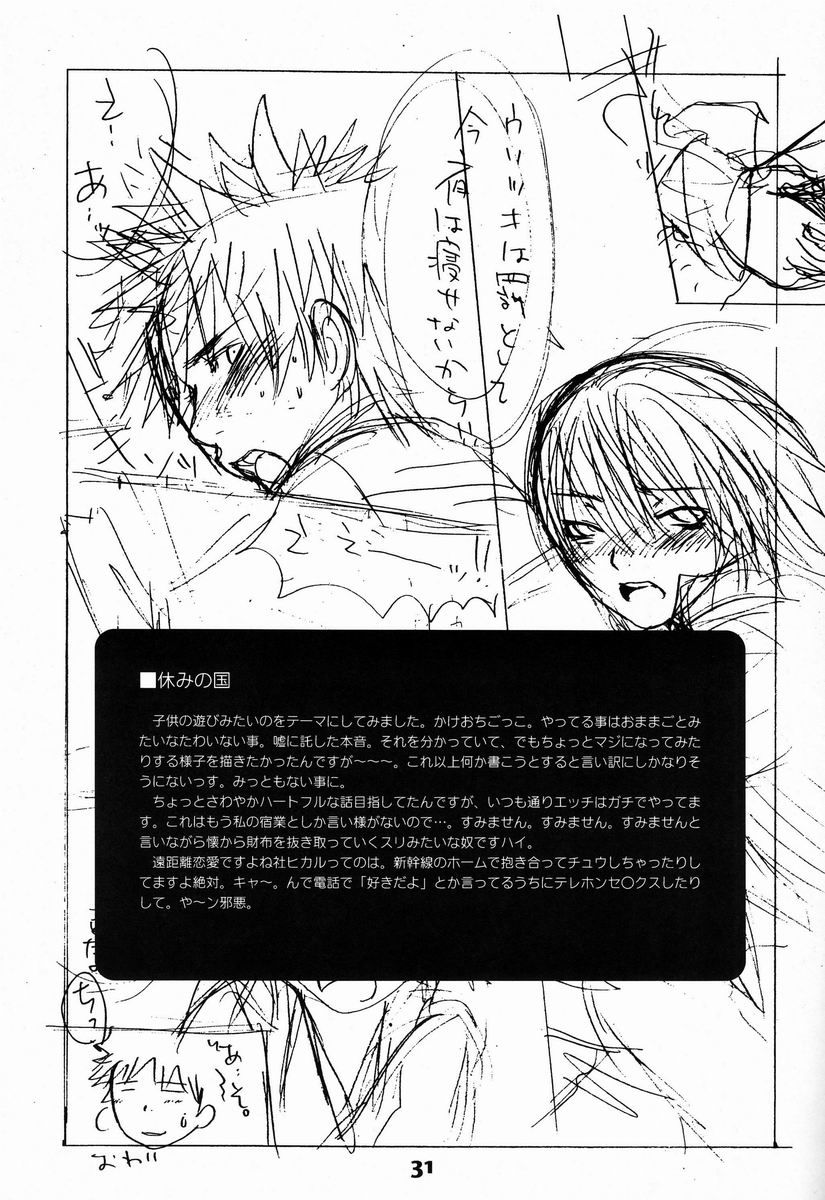 Paruko Nagashima (Chika Sekai) - Turquoise (Hikaru no Go) - Page 30