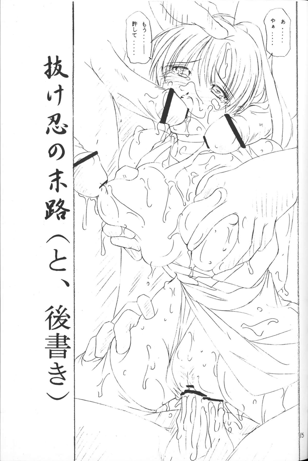 Saikyousen Jousha Sentou Nite Enpitsu Egaki Hon - Page 14