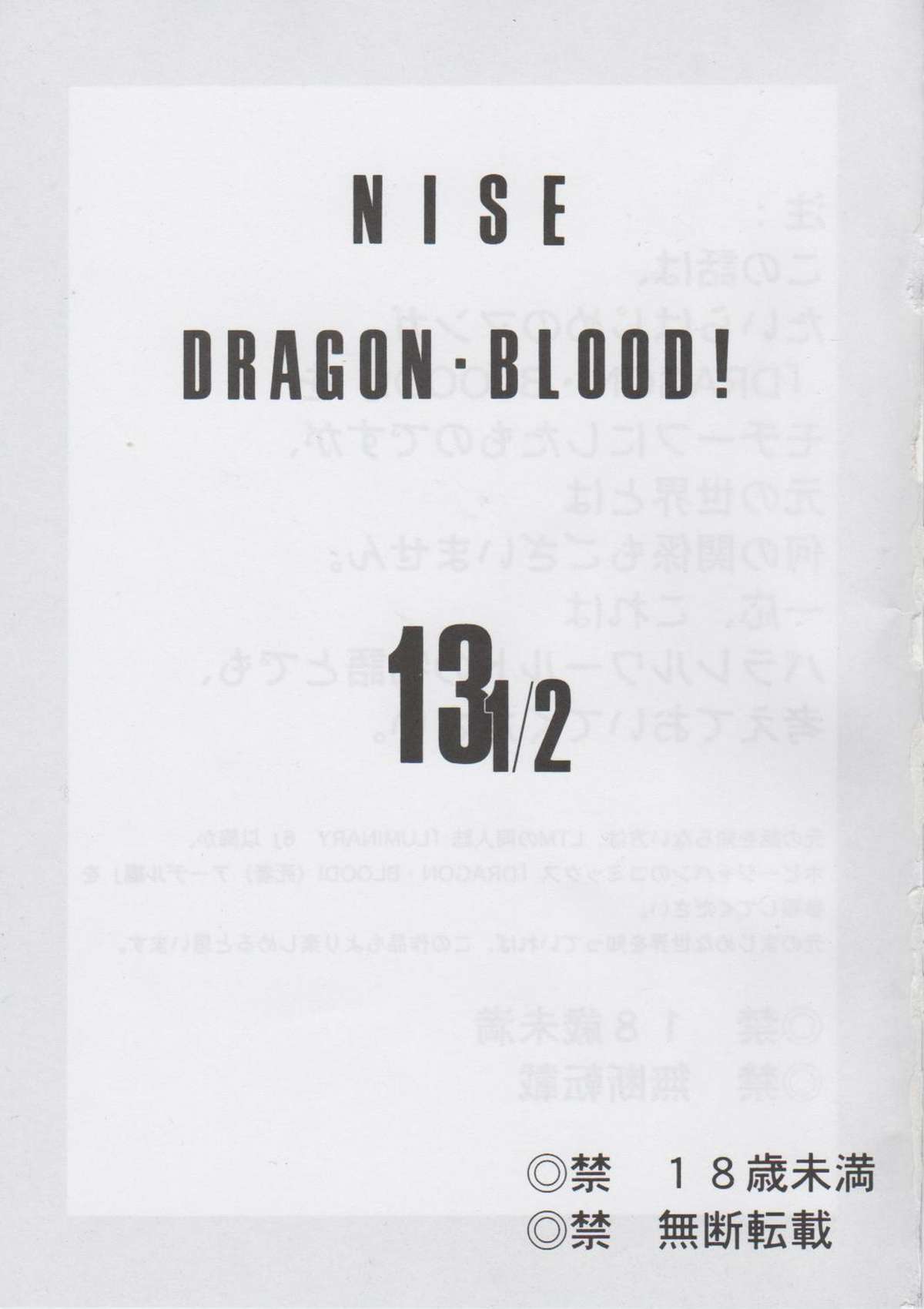 Hajime Taira - Dragon Blood 13.5 - Page 2