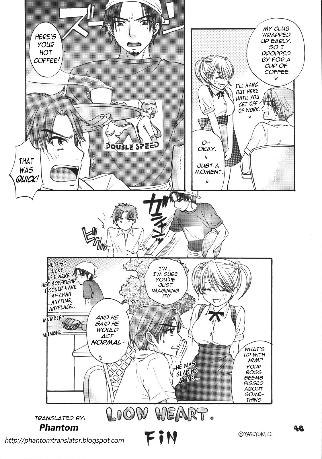 Setsunateki Mousou Shoujo Lion Heart - Page 40