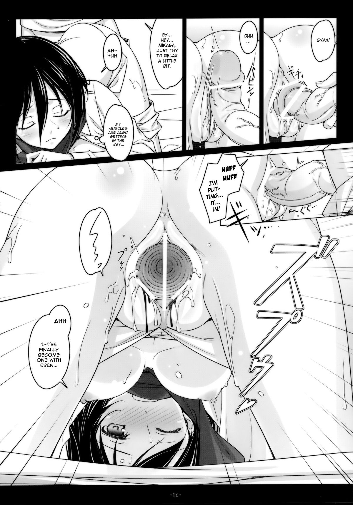 ATTACK ON MIKASA - Page 15